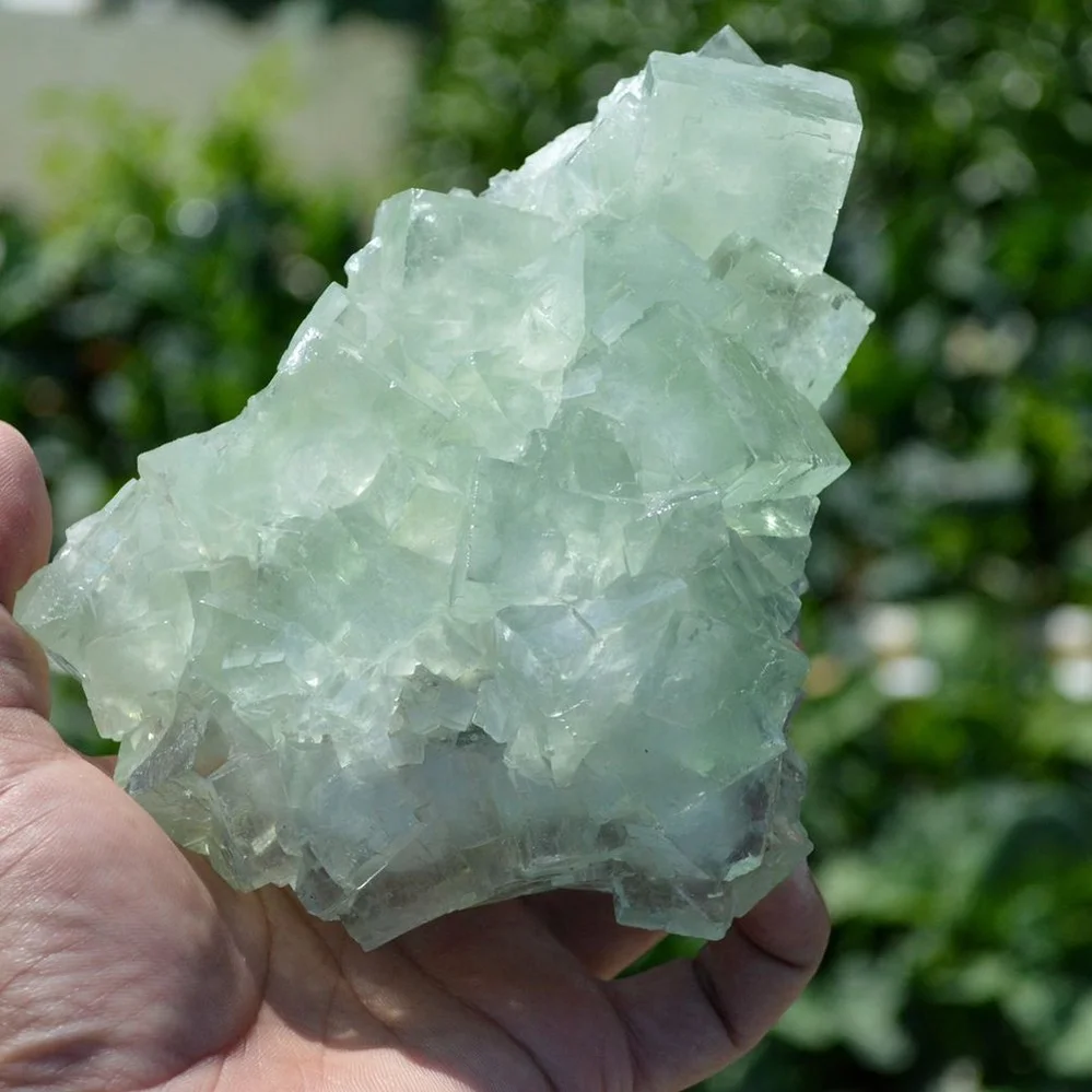 Glassy Cubes Of Fluorite, Remarkable Transparent Crystals - Image 4