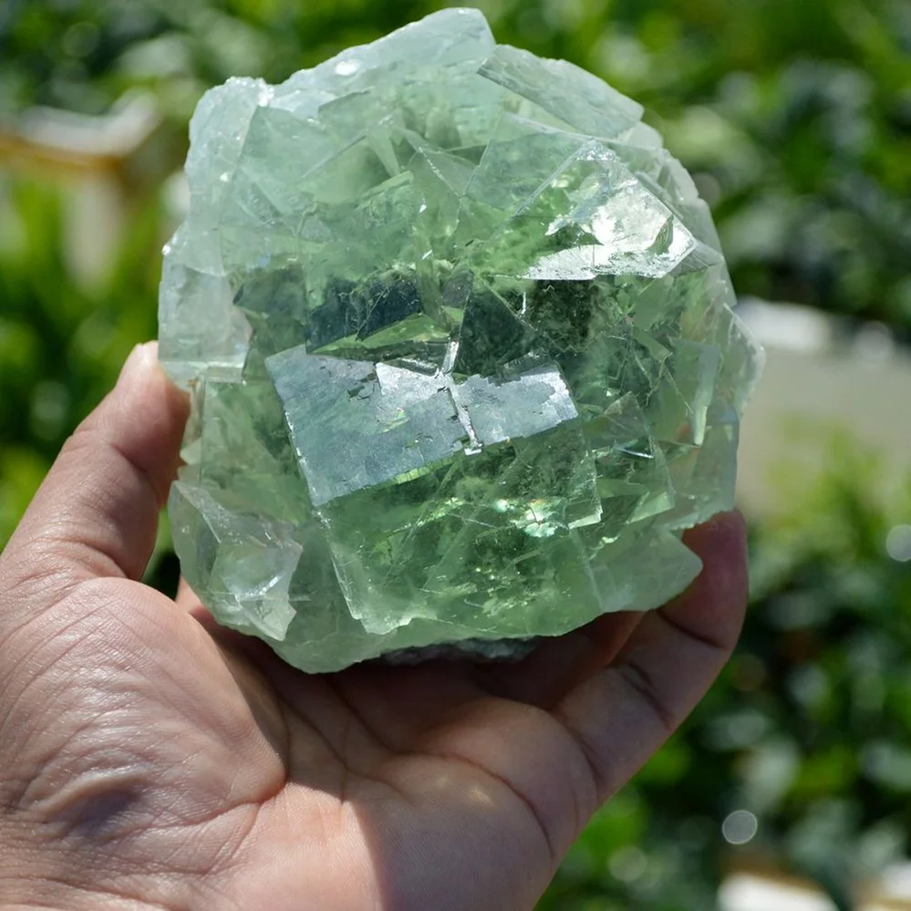Glassy Cubes Of Fluorite, Remarkable Transparent Crystals - Image 2