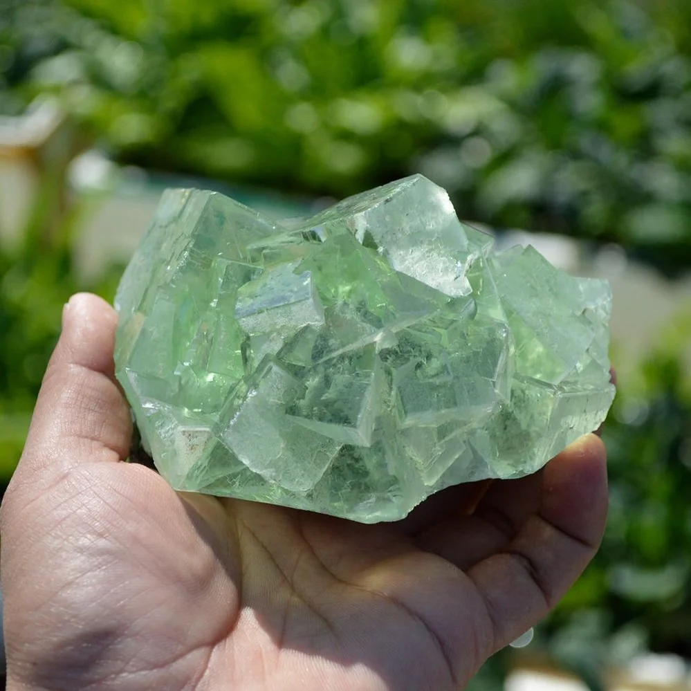 Glassy Cubes Of Fluorite, Remarkable Transparent Crystals - Image 4