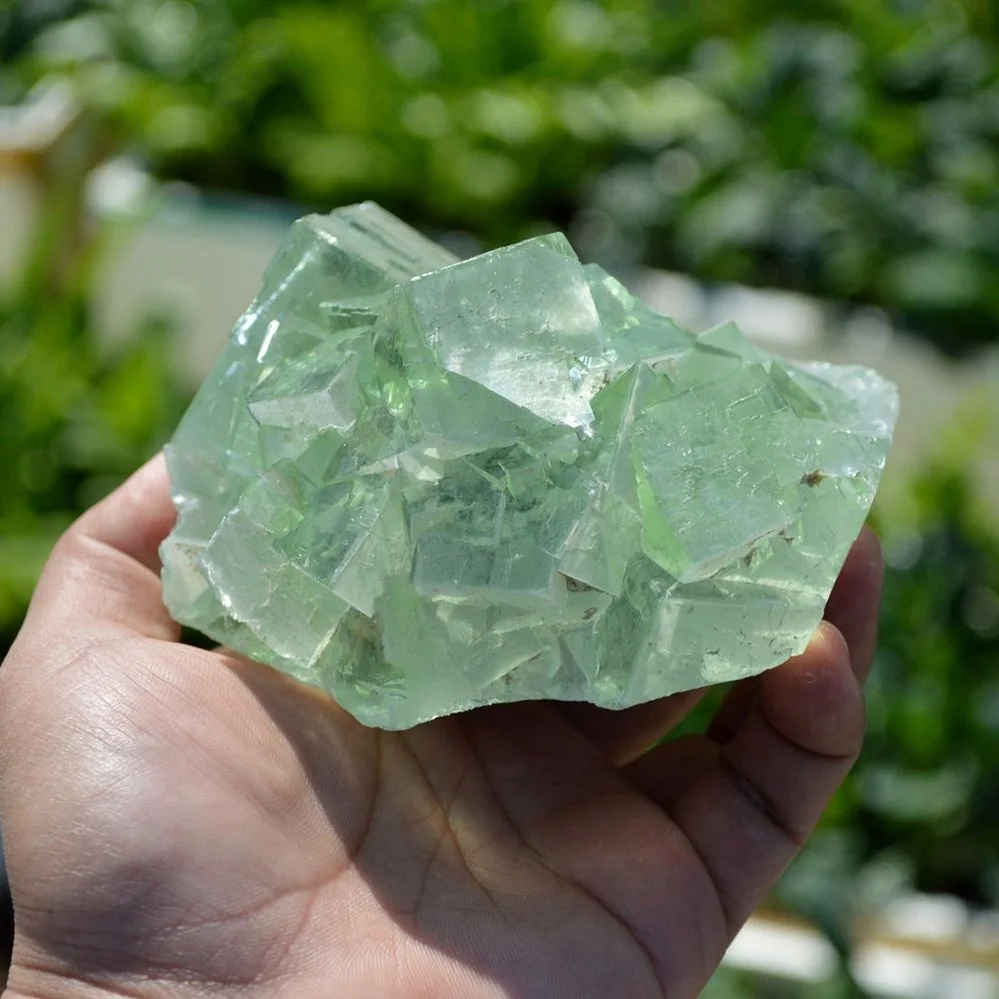 Glassy Cubes Of Fluorite, Remarkable Transparent Crystals - Image 5