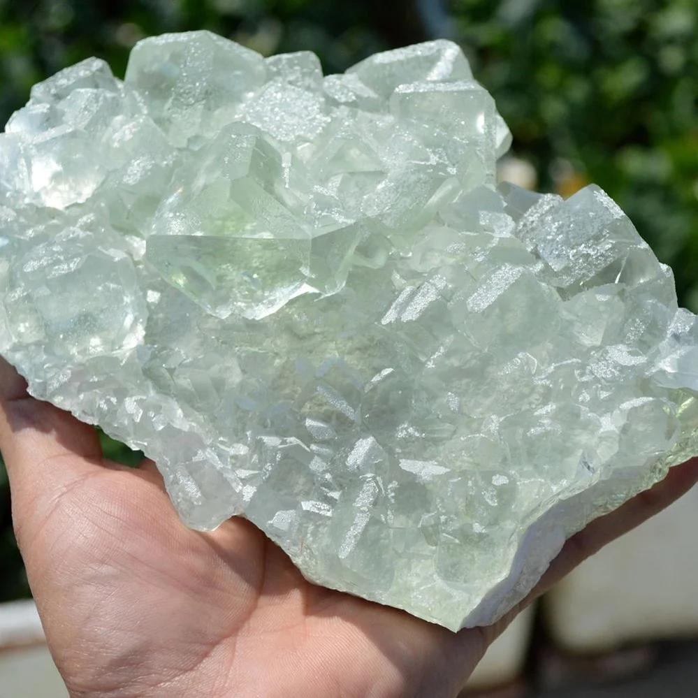 Glassy Cubes Of Fluorite, Remarkable Transparent Crystals - Image 5