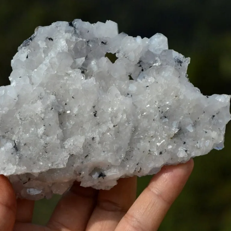 Floating Ferberite With Quartz,Fluorite Crystals - Image 8