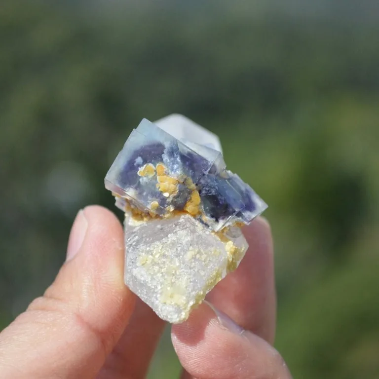 Fluorite With Quartz, Mica Crystals - Image 7