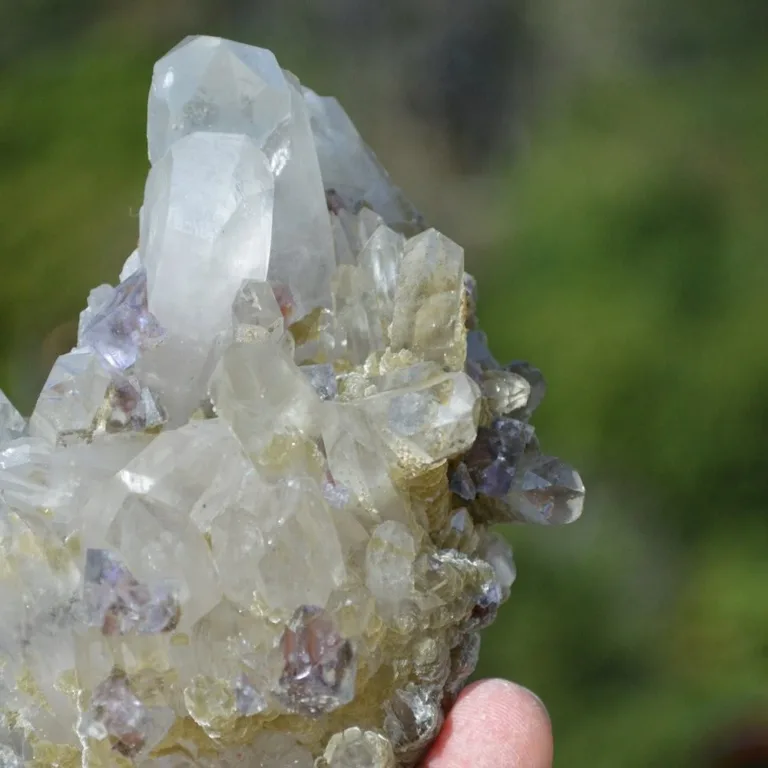 Fluorite With Quartz, Mica Crystals (Floater) - Image 5