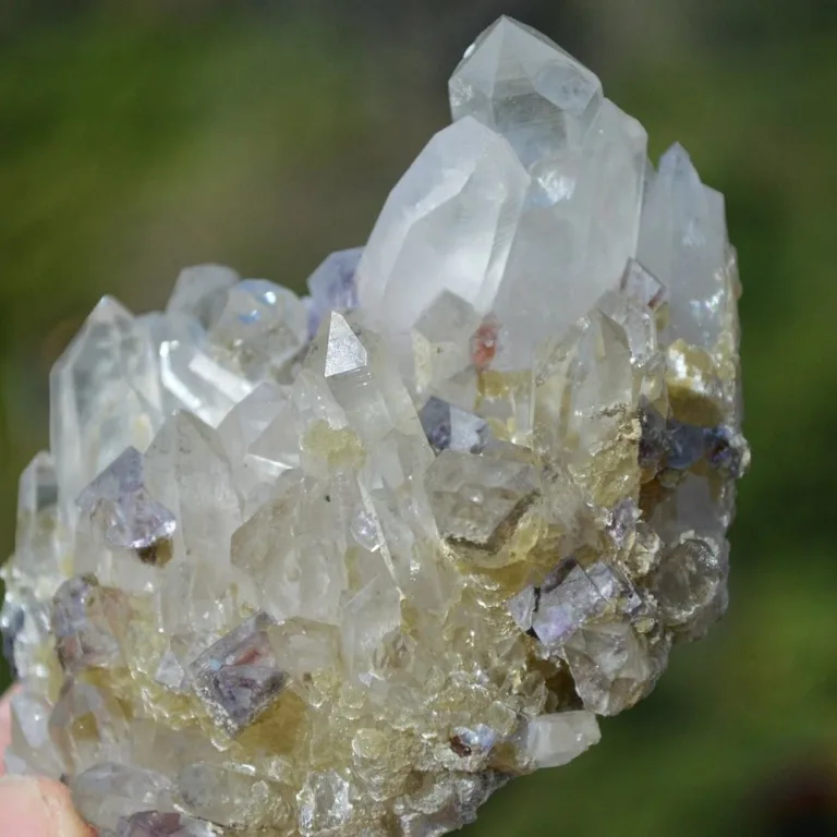 Fluorite With Quartz, Mica Crystals (Floater) - Image 6