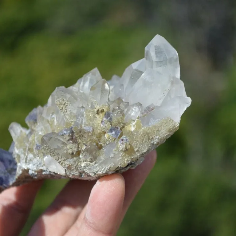 Fluorite With Quartz, Mica Crystals (Floater) - Image 8