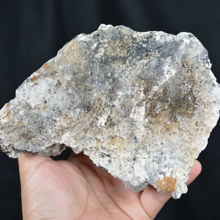 Hubeite Chalcopyrite, Witherite On Quartz Crystals - Image 10