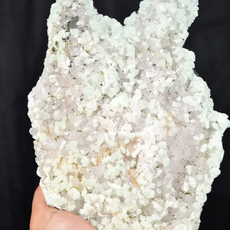 Prehnite With Babingtonite And Quartz Crystals - Image 6