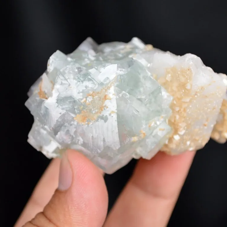 Fluorite With Quartz And Dolomite Crystals - Image 4