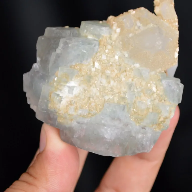 Fluorite With Quartz And Dolomite Crystals - Image 10