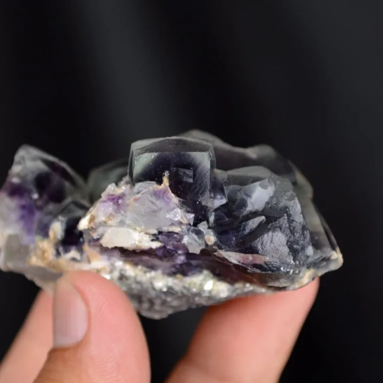 Fluorite With Quartz And Dolomite Crystals - Image 7