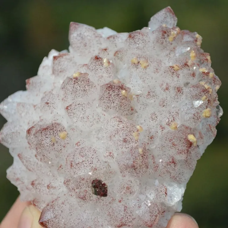 Red Quartz With Pyrite, Dolomite Crystals - Image 7