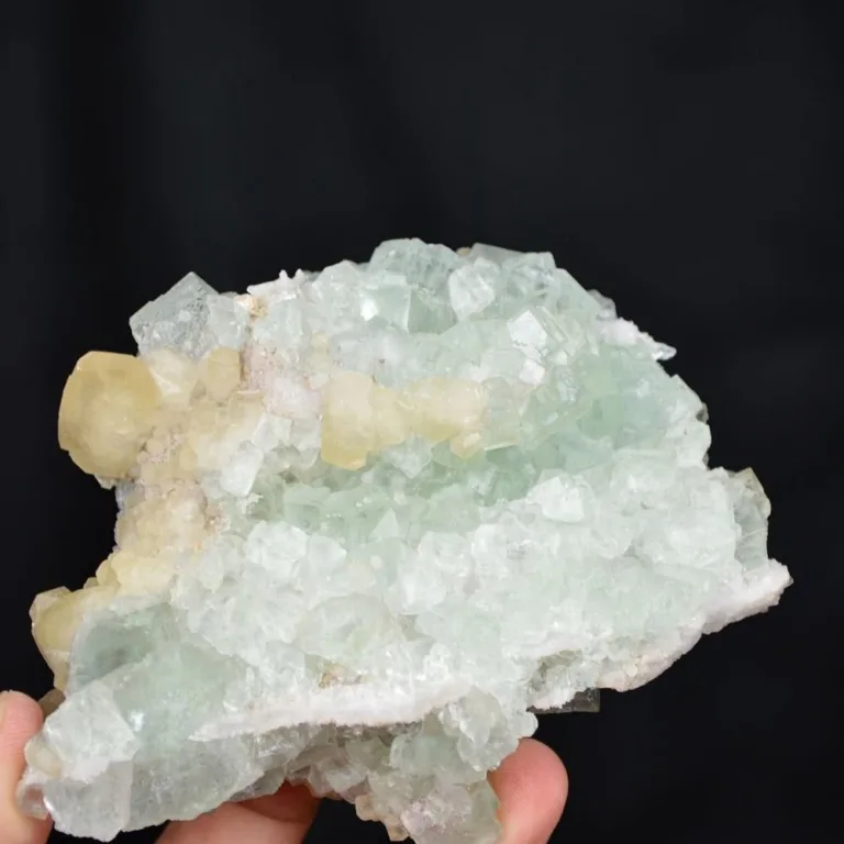 Fluorite With Calcite,Quartz Crystals - Image 7