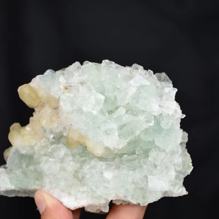 Fluorite With Calcite,Quartz Crystals - Image 8