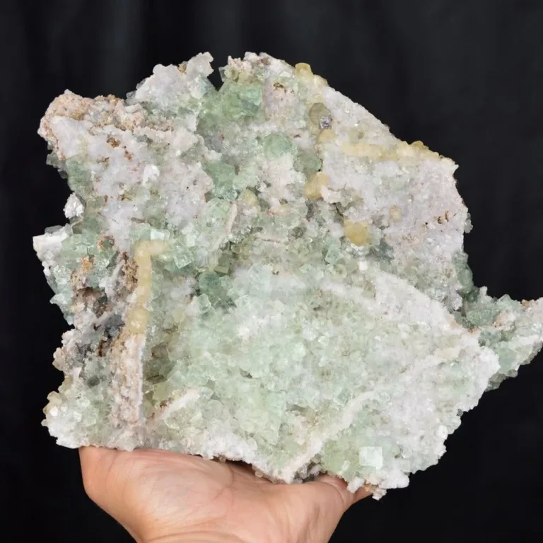 Fluorite With Calcite,Dolomite,Quartz Crystals - Image 4