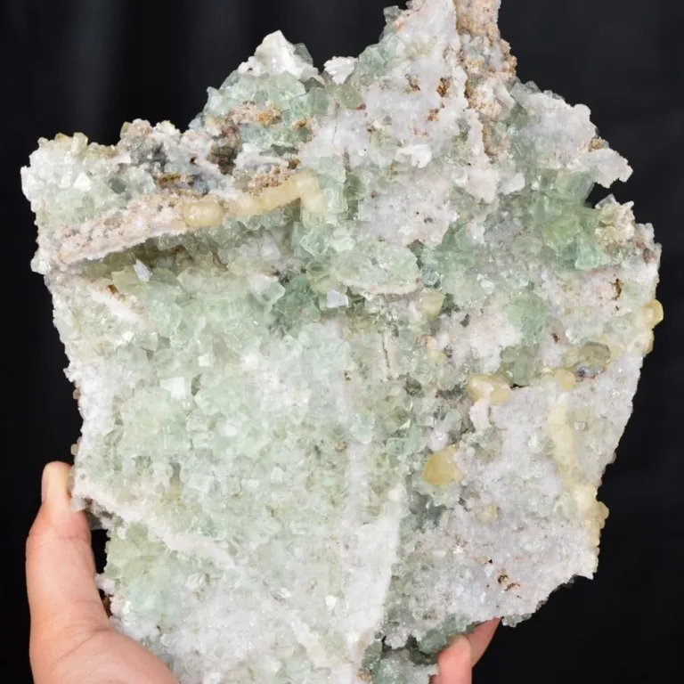 Fluorite With Calcite,Dolomite,Quartz Crystals - Image 5