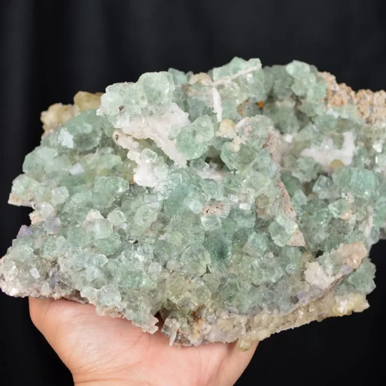 Fluorite With Calcite,Dolomite,Quartz Crystals - Image 7