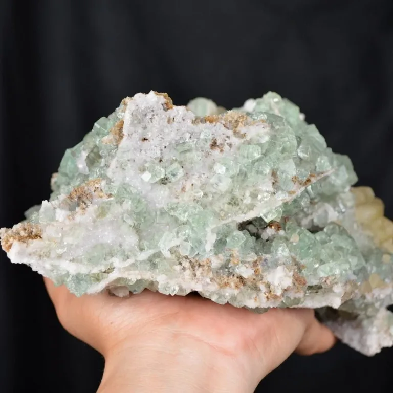 Fluorite With Calcite,Dolomite,Quartz Crystals - Image 12
