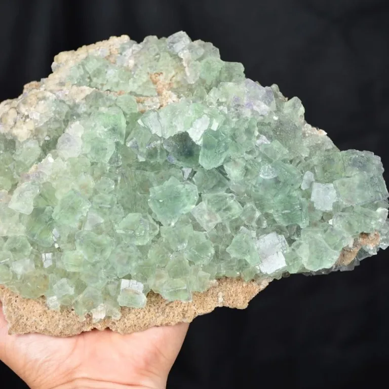Fluorite With Calcite,Quartz Crystals - Image 5
