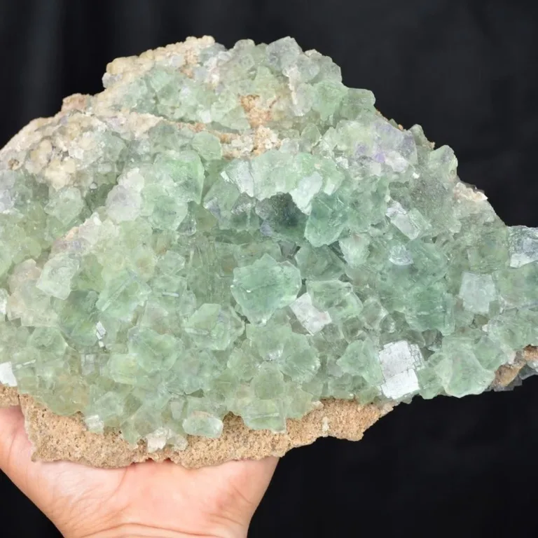 Fluorite With Calcite,Quartz Crystals - Image 6