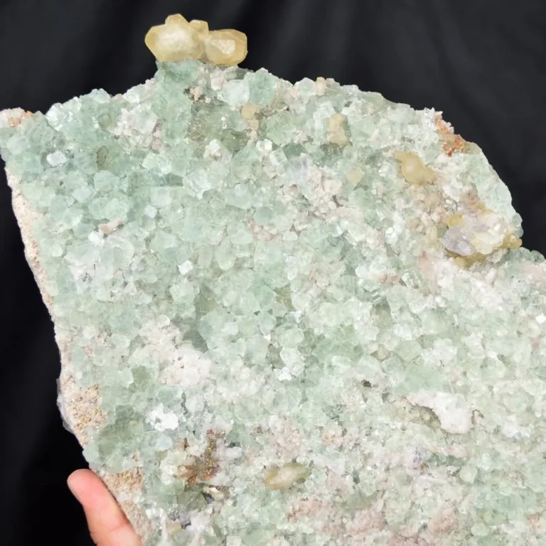 Fluorite With Calcite,Quartz,Pyrite Crystals - Image 4