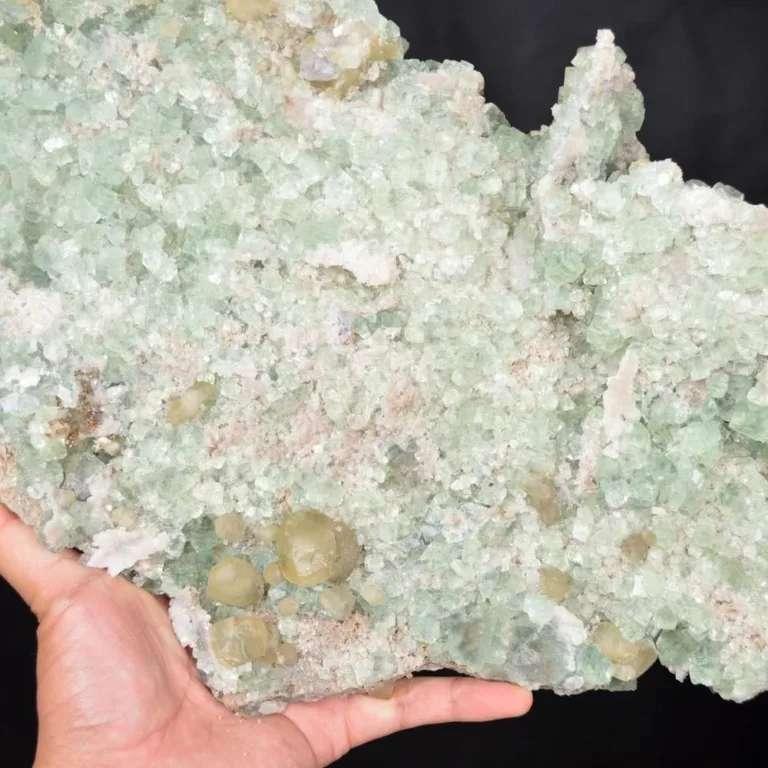 Fluorite With Calcite,Quartz,Pyrite Crystals - Image 5