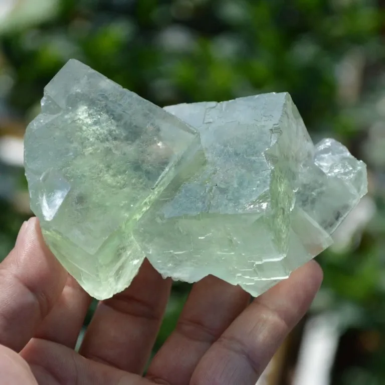 Glassy Cubes Of Fluorite, Remarkable Transparent Crystals - Image 3
