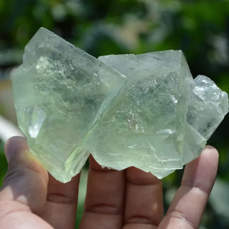 Glassy Cubes Of Fluorite, Remarkable Transparent Crystals - Image 5