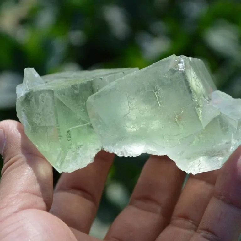 Glassy Cubes Of Fluorite, Remarkable Transparent Crystals - Image 7