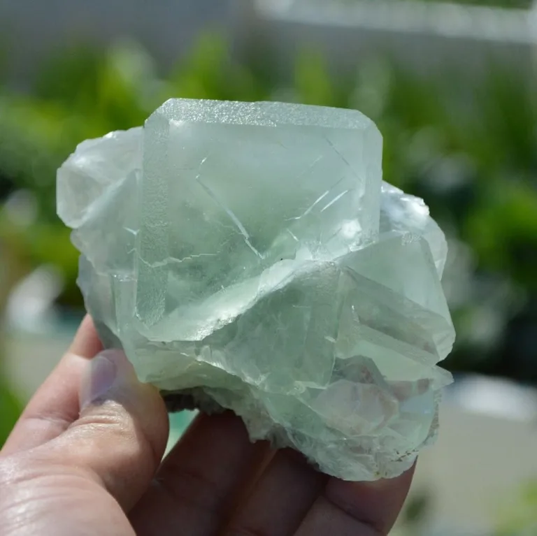 Glassy Cubes Of Fluorite, Remarkable Transparent Crystals - Image 2