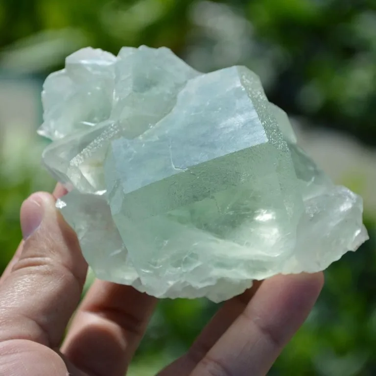 Glassy Cubes Of Fluorite, Remarkable Transparent Crystals - Image 4