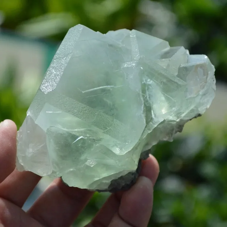 Glassy Cubes Of Fluorite, Remarkable Transparent Crystals - Image 7
