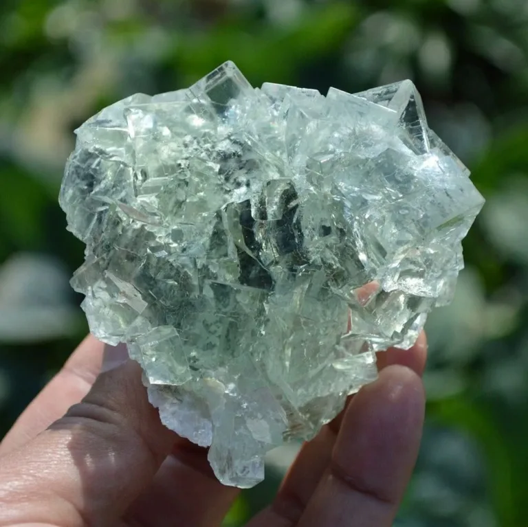 Glassy Cubes Of Fluorite, Remarkable Transparent Crystals - Image 5