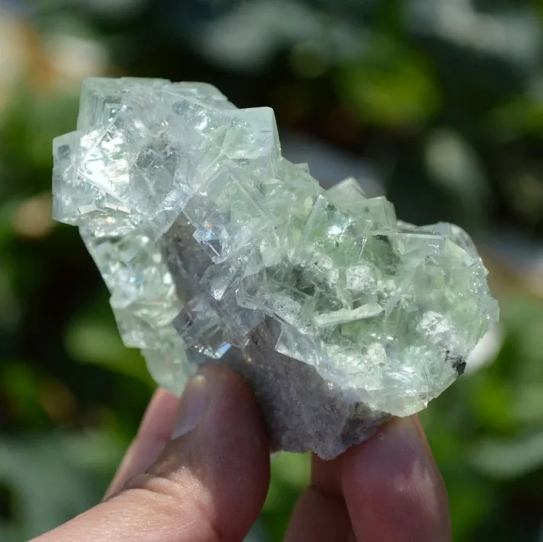 Glassy Cubes Of Fluorite, Remarkable Transparent Crystals - Image 8