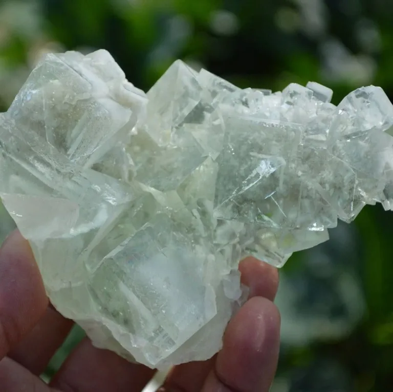 Glassy Cubes Of Fluorite, Remarkable Transparent Crystals - Image 7