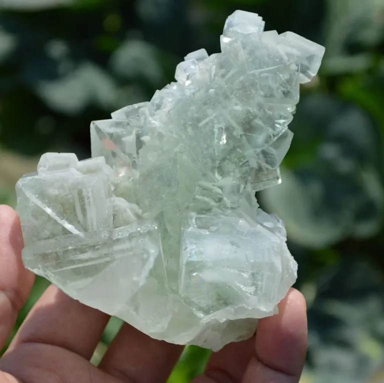Glassy Cubes Of Fluorite, Remarkable Transparent Crystals - Image 8
