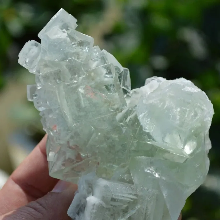 Glassy Cubes Of Fluorite, Remarkable Transparent Crystals - Image 10