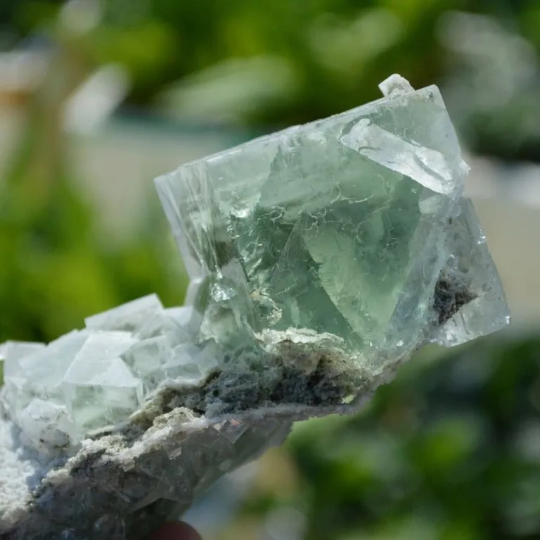 Glassy Cubes Of Fluorite, Remarkable Transparent Crystals - Image 6