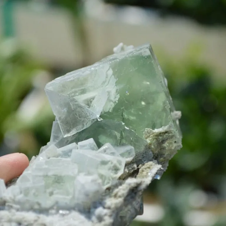 Glassy Cubes Of Fluorite, Remarkable Transparent Crystals - Image 7