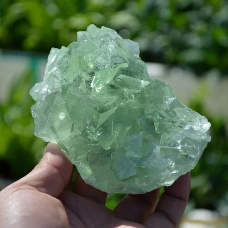 Glassy Cubes Of Fluorite, Remarkable Transparent Crystals - Image 2