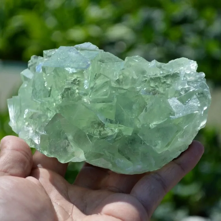 Glassy Cubes Of Fluorite, Remarkable Transparent Crystals - Image 3