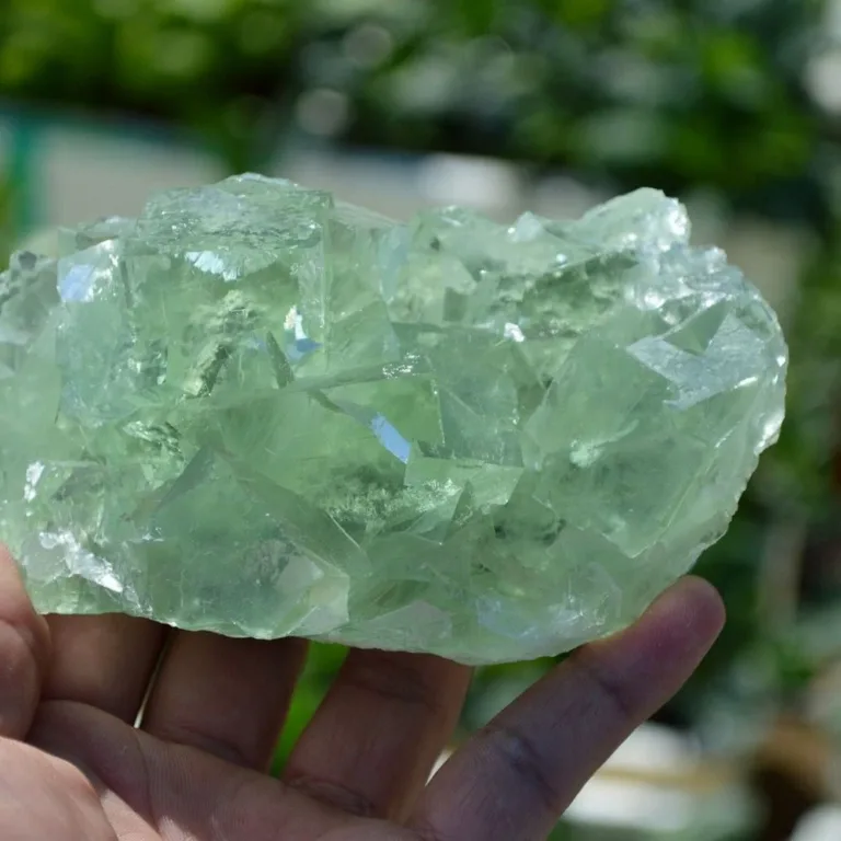 Glassy Cubes Of Fluorite, Remarkable Transparent Crystals - Image 4
