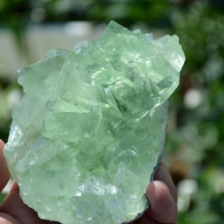 Glassy Cubes Of Fluorite, Remarkable Transparent Crystals - Image 6