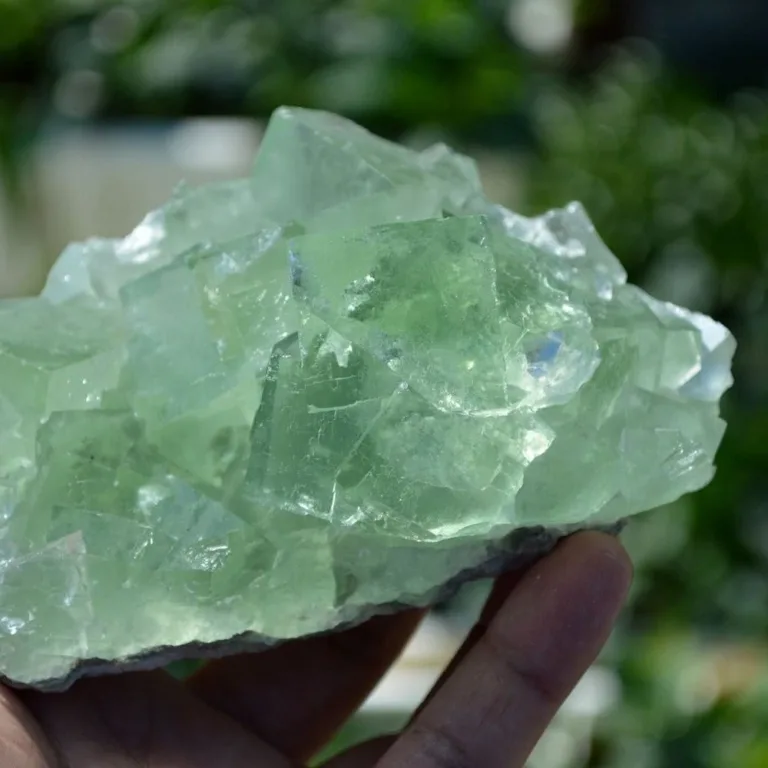 Glassy Cubes Of Fluorite, Remarkable Transparent Crystals - Image 7