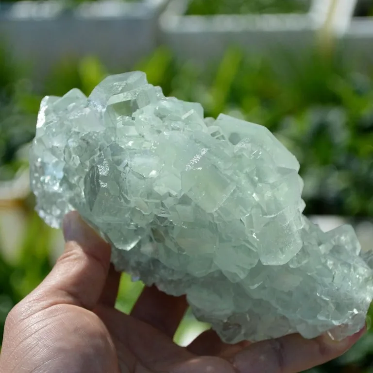 Glassy Cubes Of Fluorite, Remarkable Transparent Crystals - Image 9