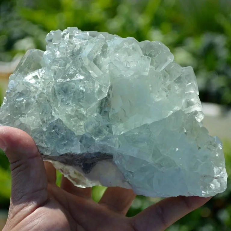 Glassy Cubes Of Fluorite, Remarkable Transparent Crystals - Image 10