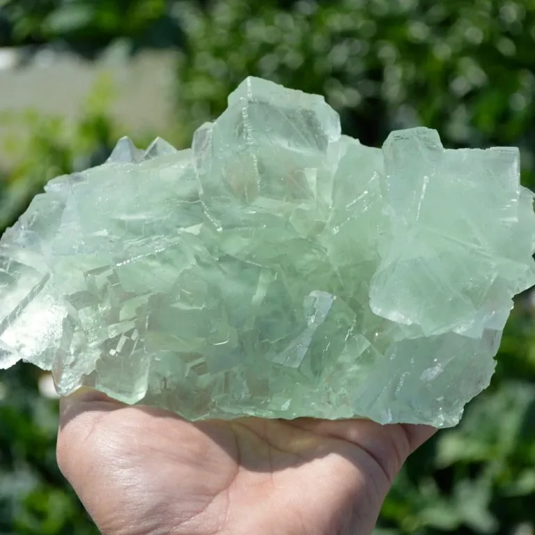 Glassy Cubes Of Fluorite, Remarkable Transparent Crystals - Image 4
