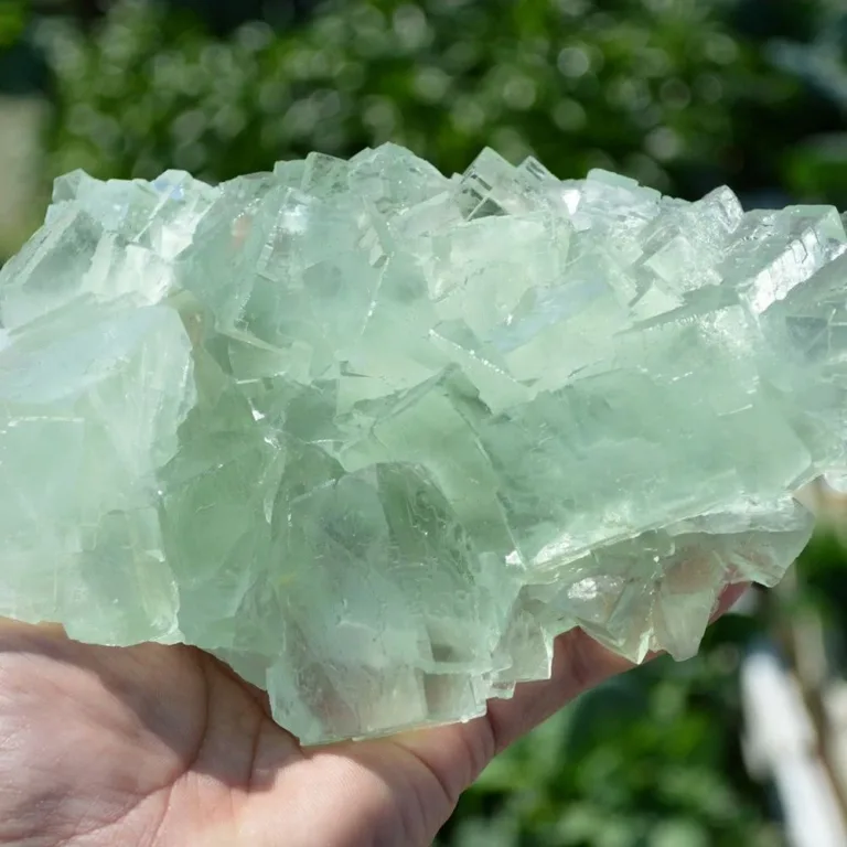 Glassy Cubes Of Fluorite, Remarkable Transparent Crystals - Image 8