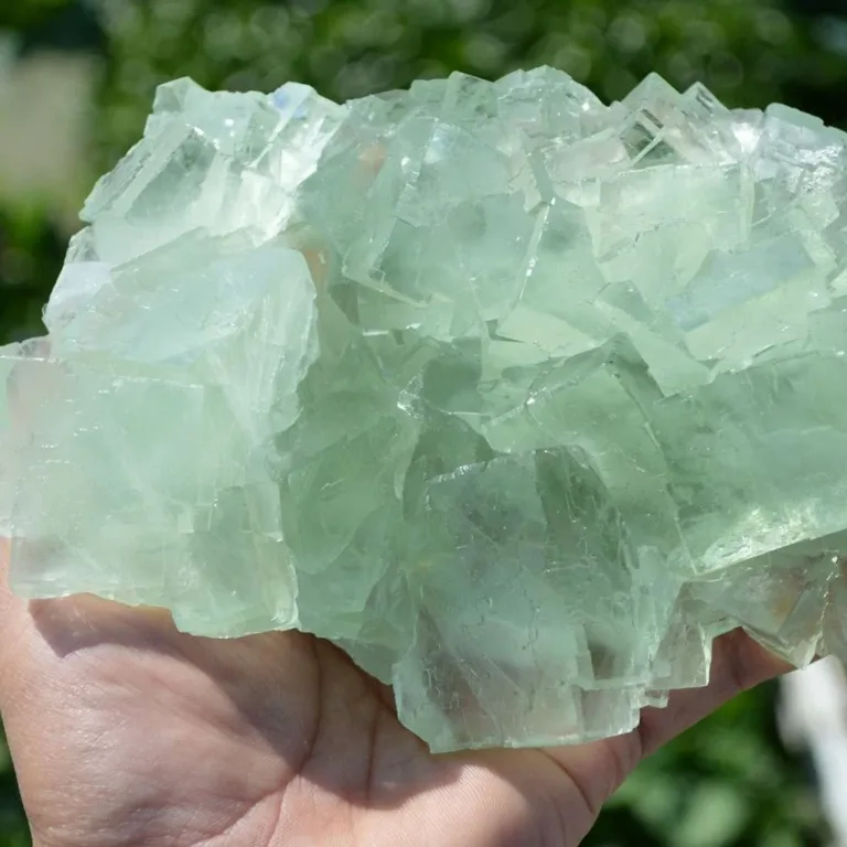 Glassy Cubes Of Fluorite, Remarkable Transparent Crystals - Image 9