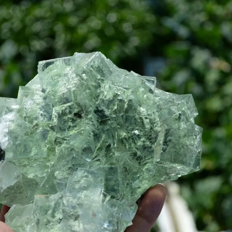 Glassy Cubes Of Fluorite, Remarkable Transparent Crystals - Image 9